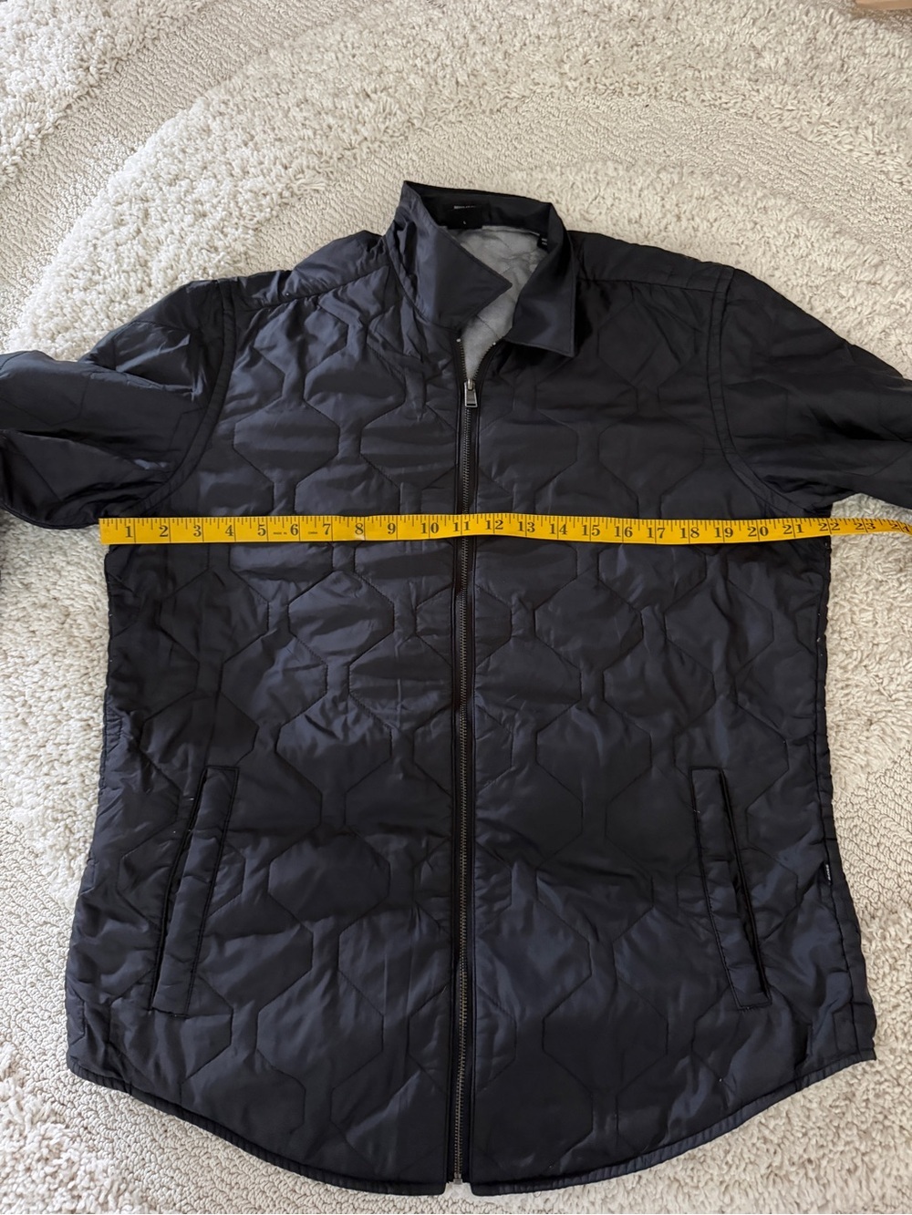Hugo Boss Quilted jacket men's size L - Picture 7 of 8